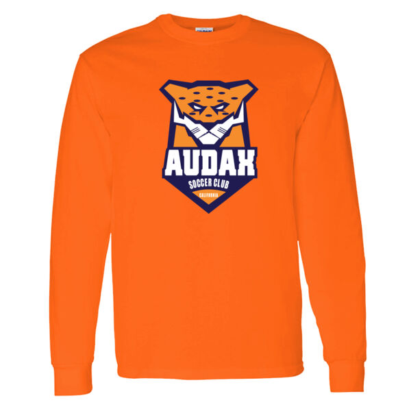 Audax Soccer Spirit Heavy Cotton 100% Cotton Long Sleeve T Shirt Logo 1 Thumbnail