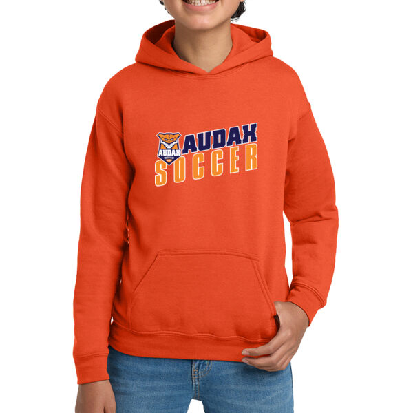 Audax Soccer Spirit Youth Heavy Blend Hooded Sweatshirt Logo 2 Thumbnail