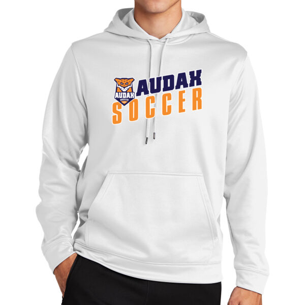 Audax Soccer Spirit Sport Wick ® Fleece Hooded Pullover Logo 2 Thumbnail